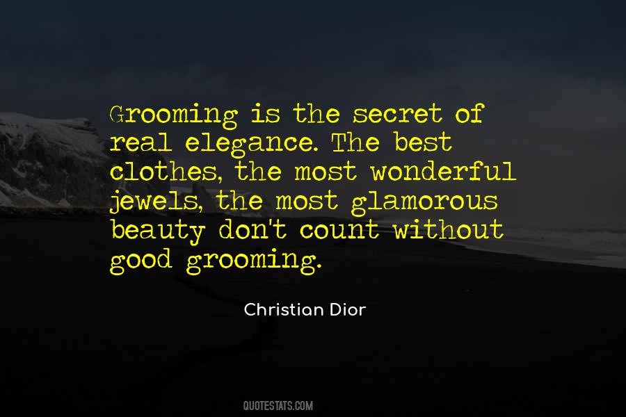 Quotes About Good Grooming #65920