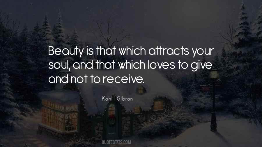 Quotes About Beauty Kahlil Gibran #145149