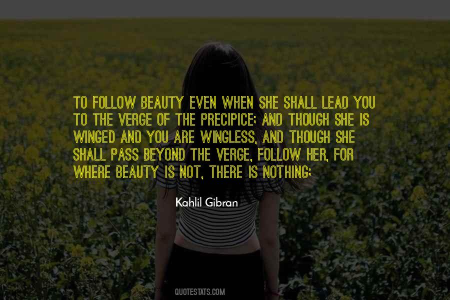 Quotes About Beauty Kahlil Gibran #42936