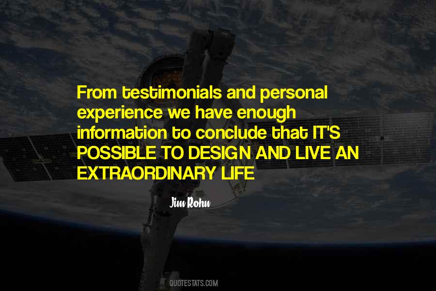 Quotes About Extraordinary #1817559