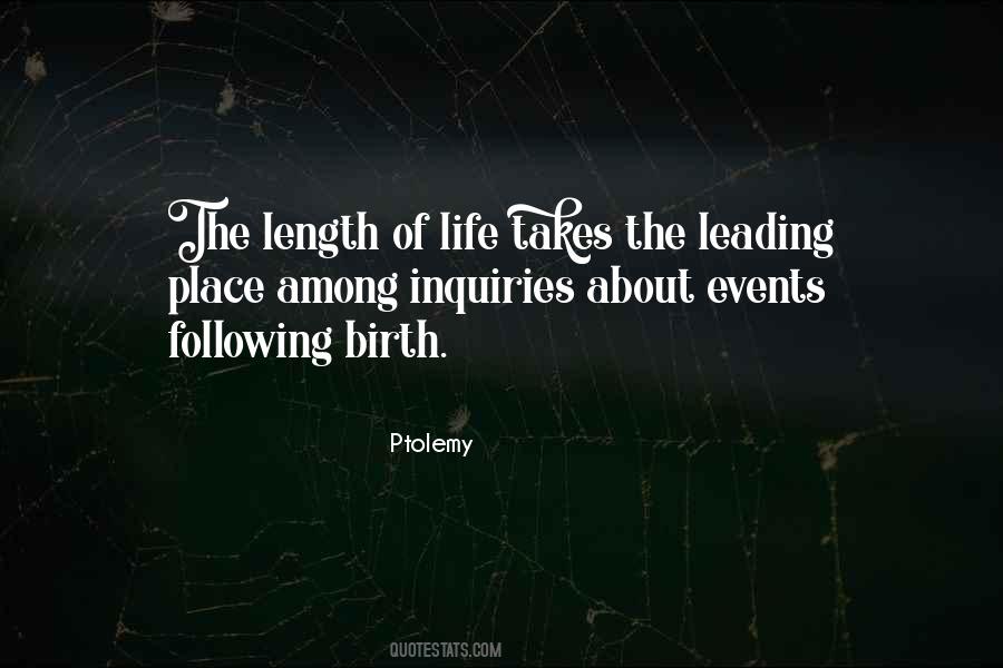 Quotes About Life Birth #2250