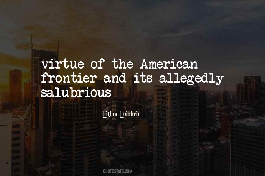 American Frontier Quotes #1420136