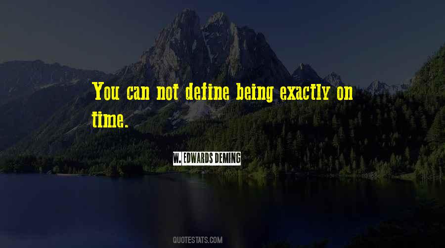 Quotes About Being On Time #240894