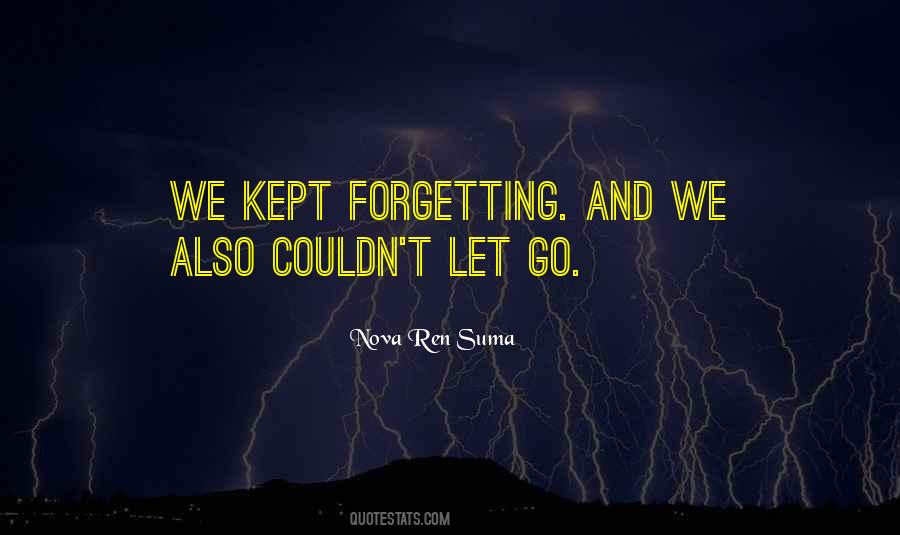 Quotes About Not Forgetting The Past #71395