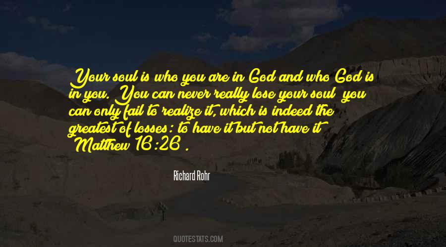 Quotes About Who You Are In God #148260