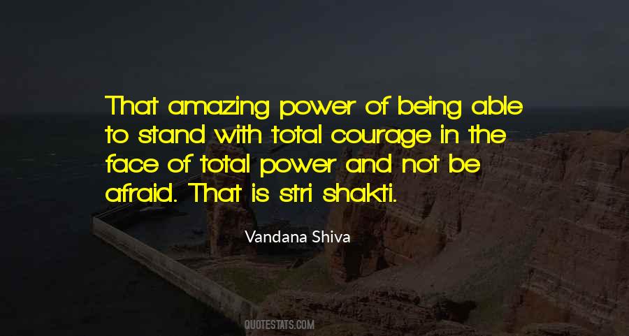 Quotes About Shakti #1308053