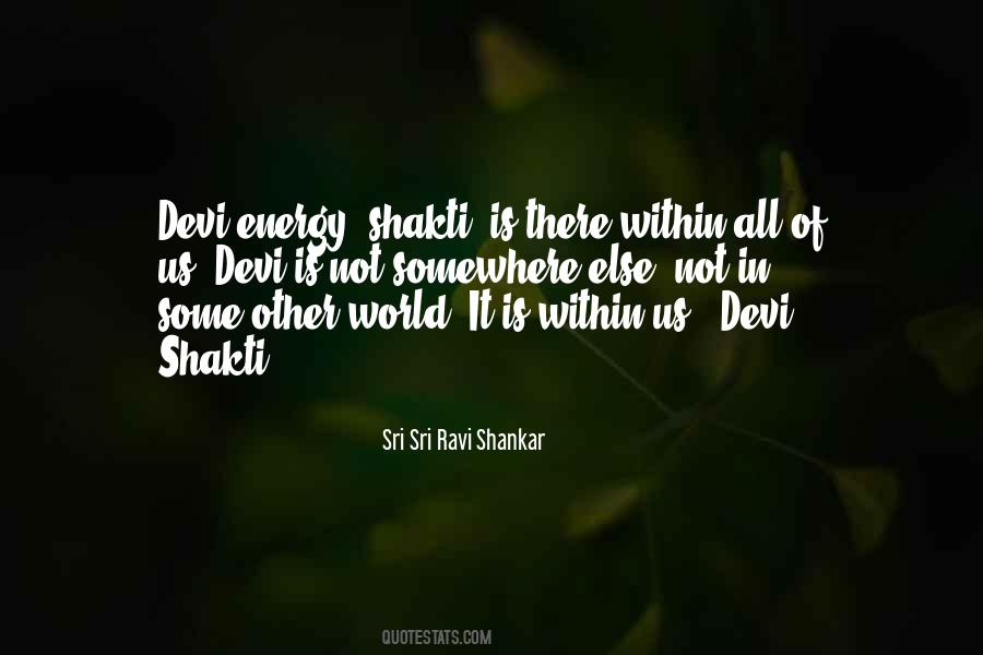 Quotes About Shakti #1523576