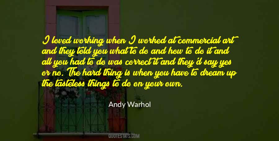 Commercial Art Quotes #794067