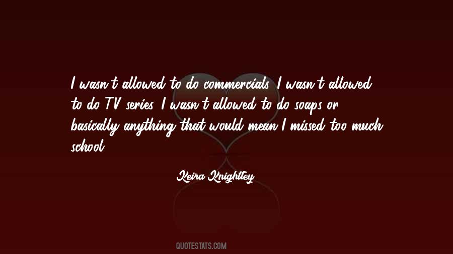 Quotes About Commercials #1332602