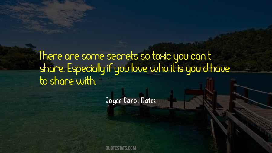 Quotes About Toxic Love #375704