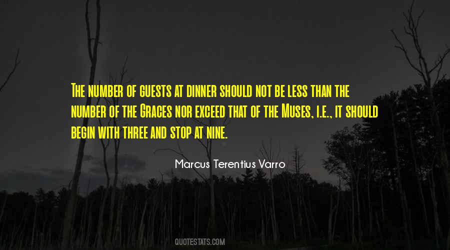 Quotes About Dinner Guests #104590
