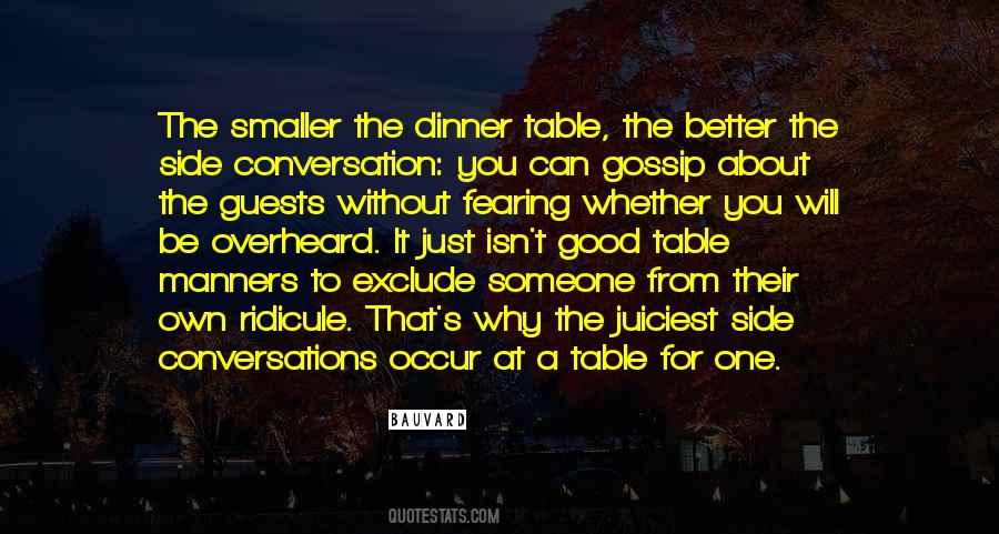 Quotes About Dinner Guests #116820