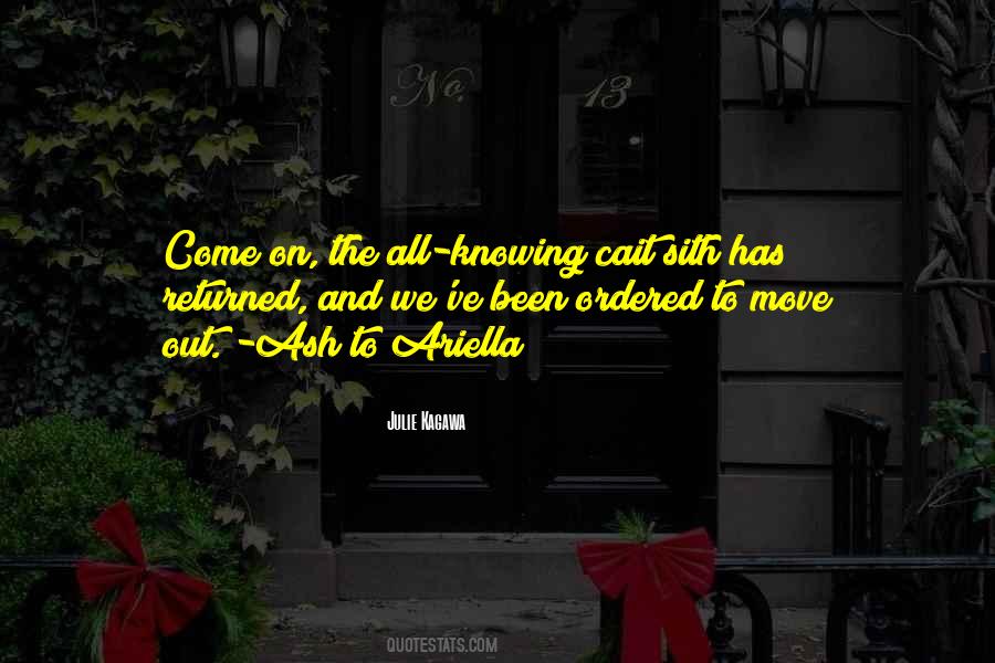 Quotes About Move Out #1550111