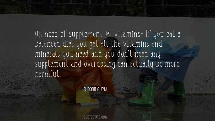 Balanced Nutrition Quotes #74471