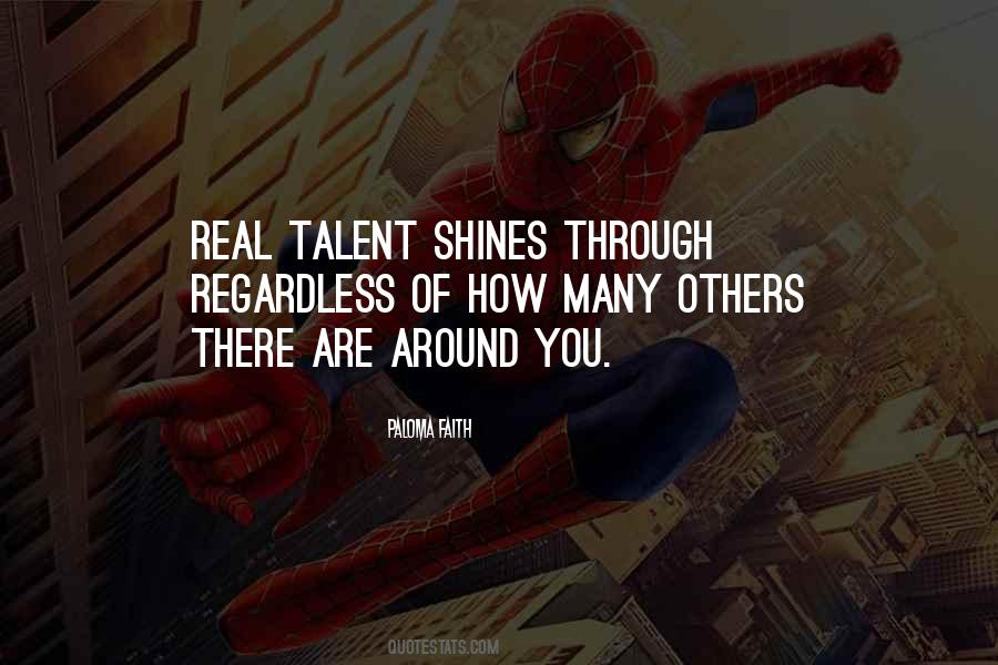 Real Talent Quotes #1299713