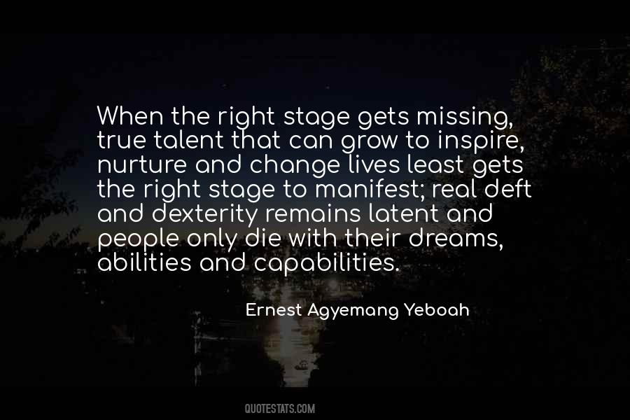 Real Talent Quotes #1654077