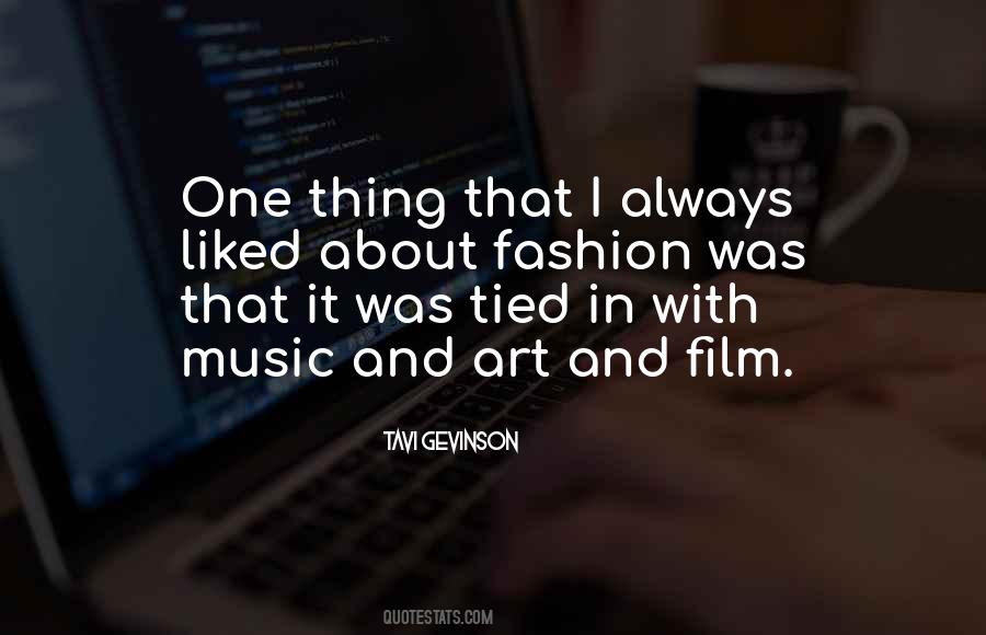 Quotes About Fashion And Art #1161121