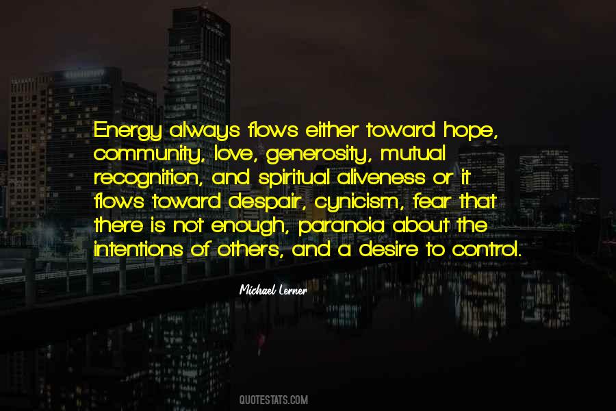 Quotes About Fear And Hope #125612