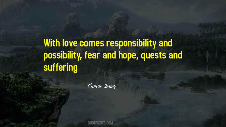 Quotes About Fear And Hope #1763596