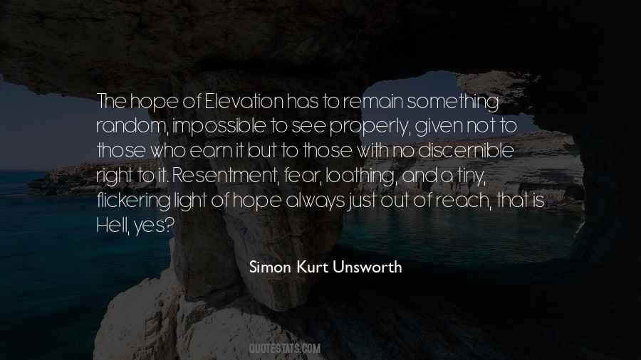 Quotes About Fear And Hope #18673