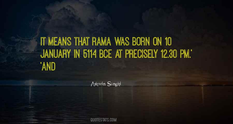 Quotes About January Born #1771180