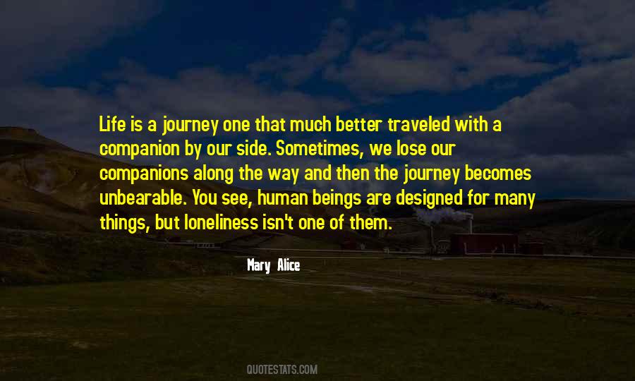 Quotes About Life Life Is A Journey #142691