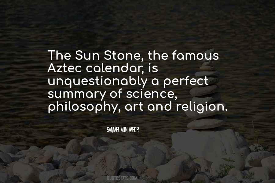 Quotes About Aztec Religion #92191