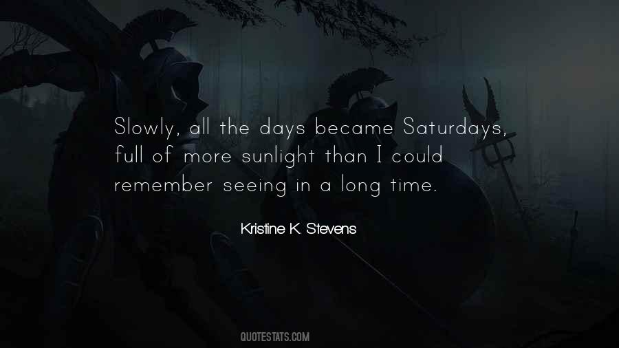 Quotes About Saturdays #805692