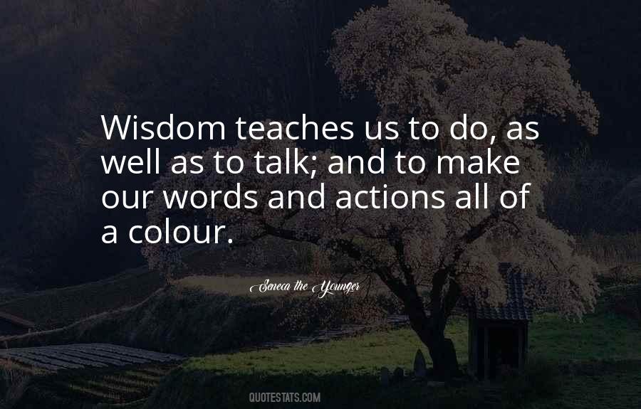 Quotes About Words And Actions #79691