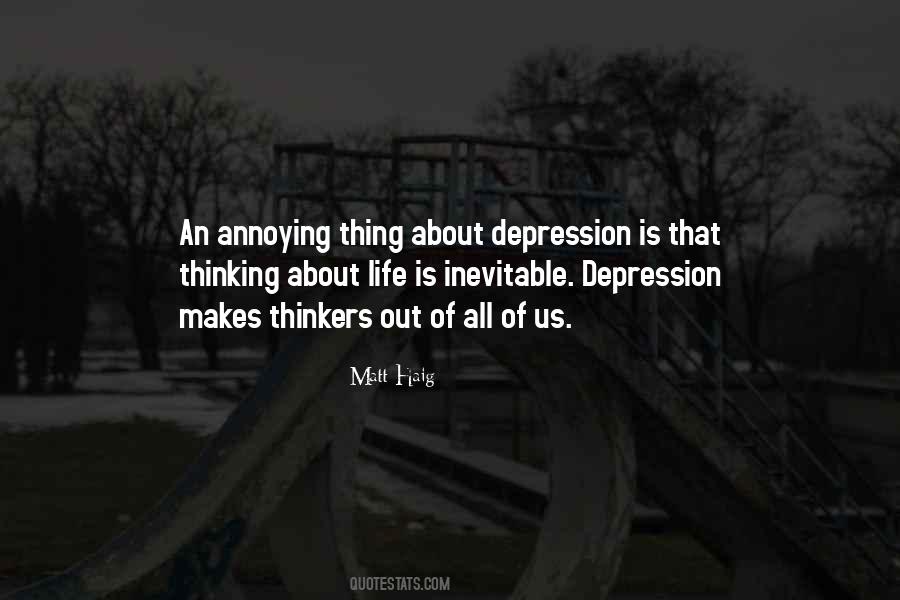 Quotes About Life Depression #267864