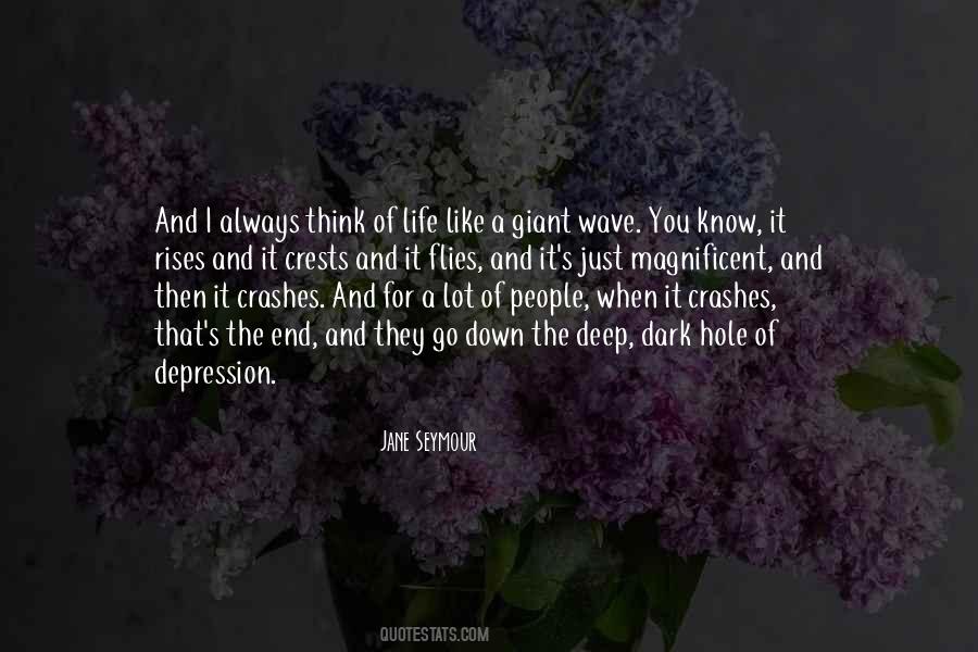 Quotes About Life Depression #87376