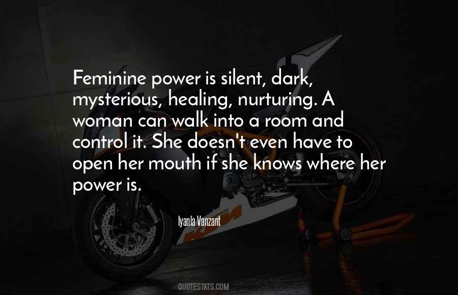 Quotes About Feminine Power #57385