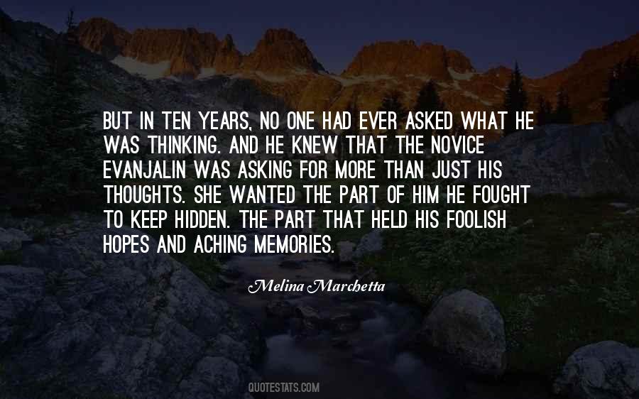 Quotes About Thinking Of Him #146776