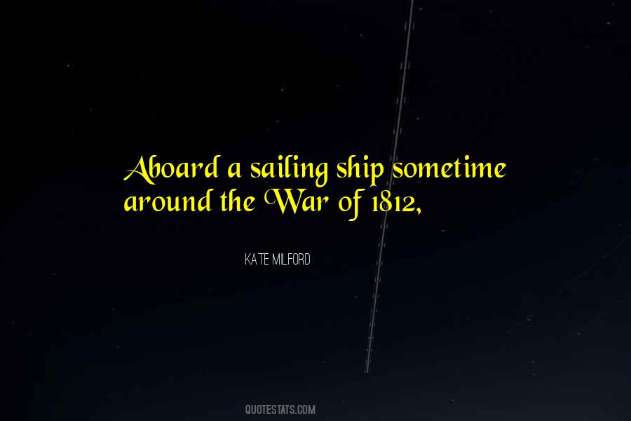 Aboard Ship Quotes #458758