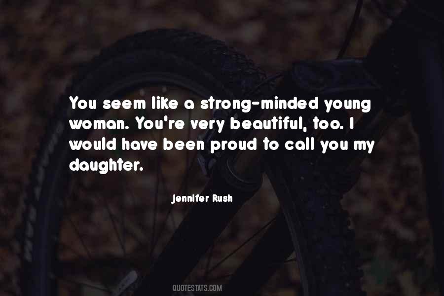 Quotes About Strong Young Woman #1443263