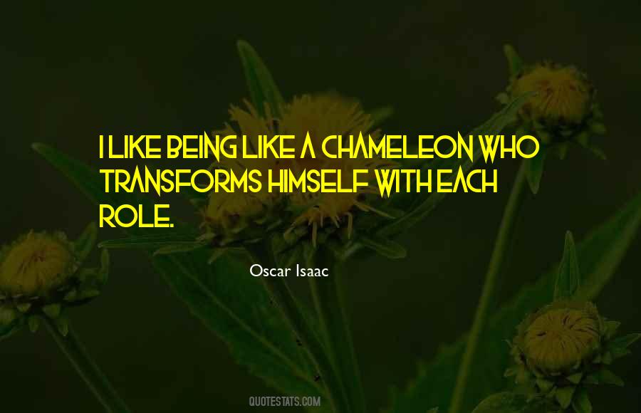 Quotes About A Chameleon #1496753