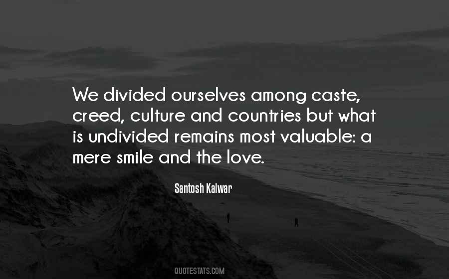 Quotes About Caste And Love #1661039