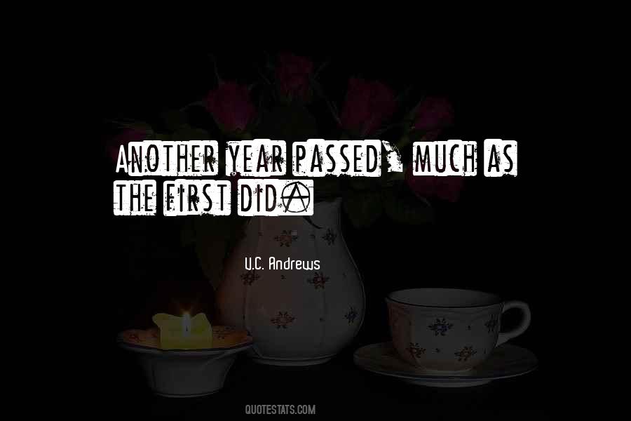 Quotes About Passed Year #925074