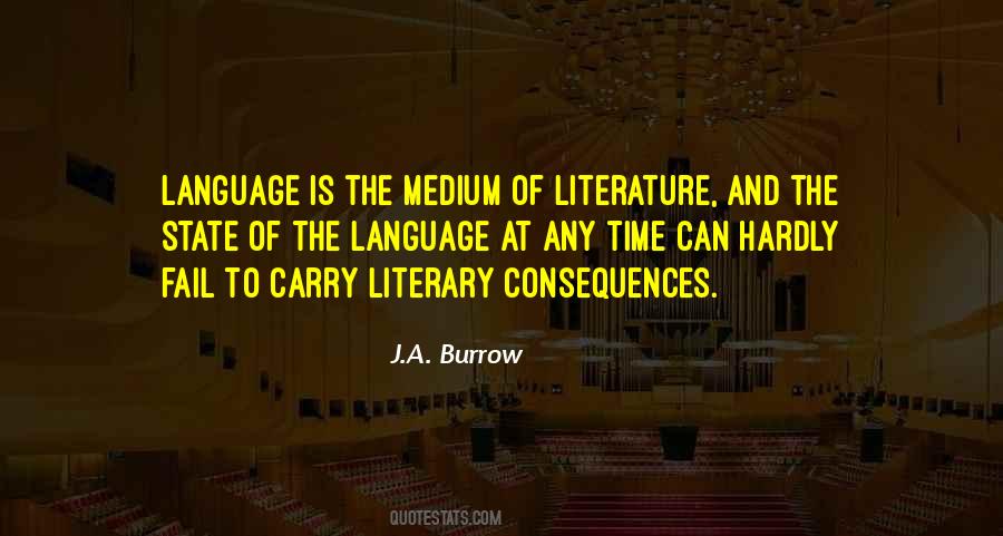 Quotes About Language And Literature #567926