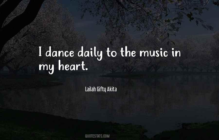 Music In My Heart Quotes #1250988