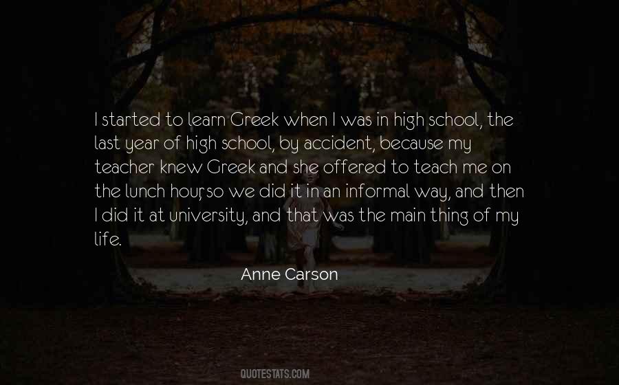 Quotes About School And Life #82988