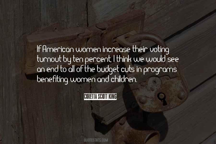 Voting Women Quotes #470917