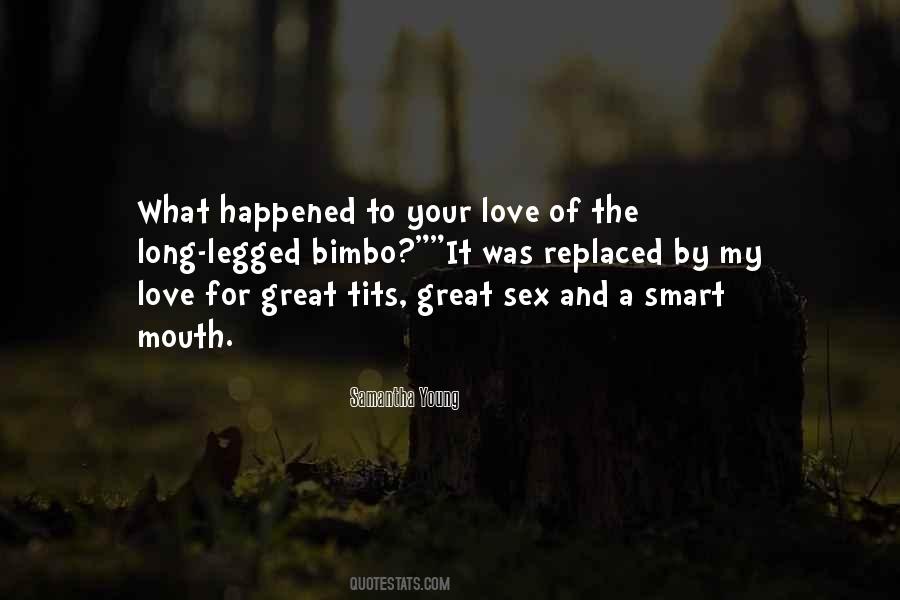 Great Sex Quotes #1786091