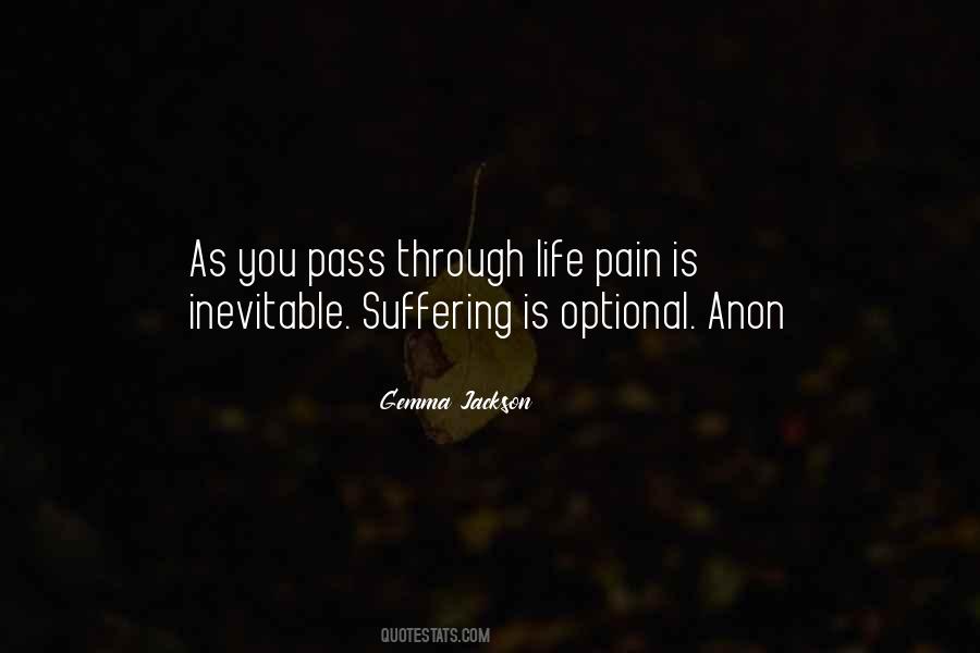 Quotes About Suffering Pain #165285