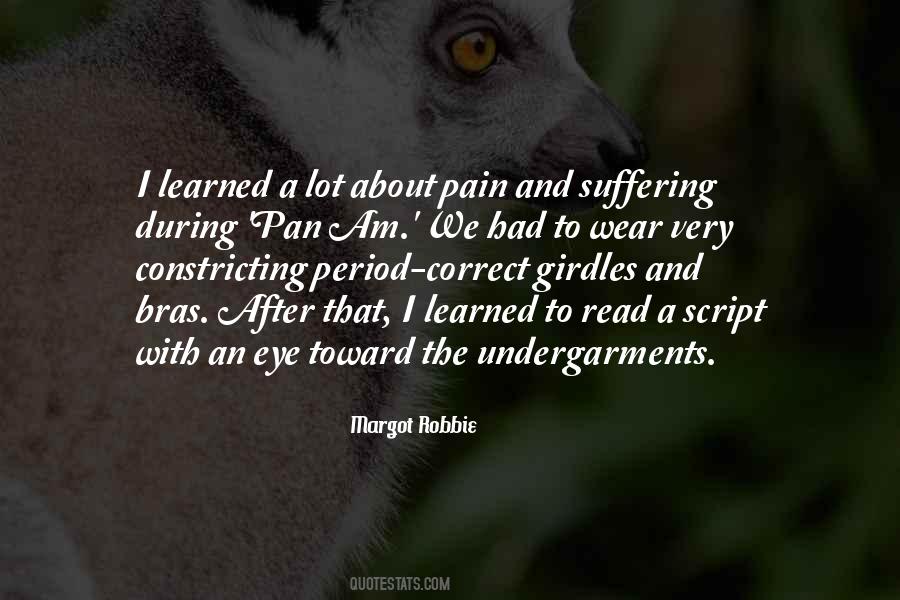 Quotes About Suffering Pain #187259