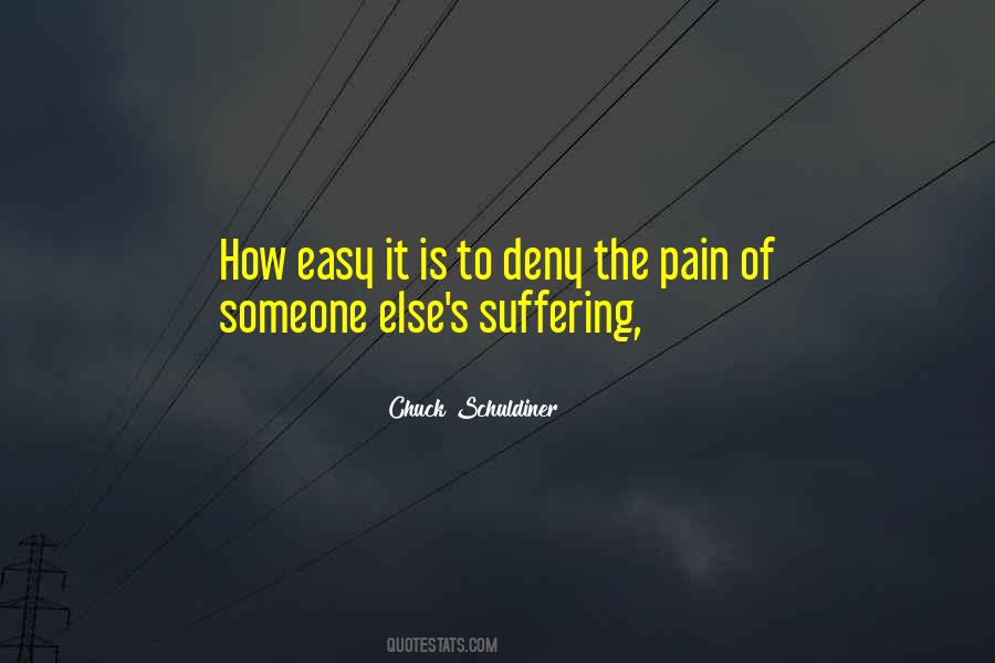 Quotes About Suffering Pain #197086