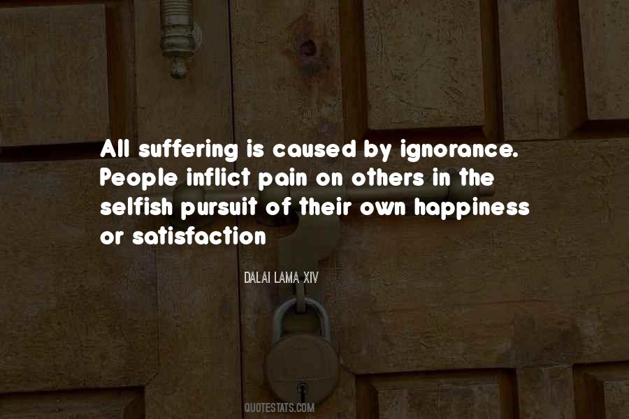 Quotes About Suffering Pain #209829