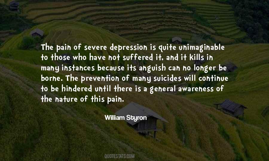 Quotes About Suffering Pain #29391