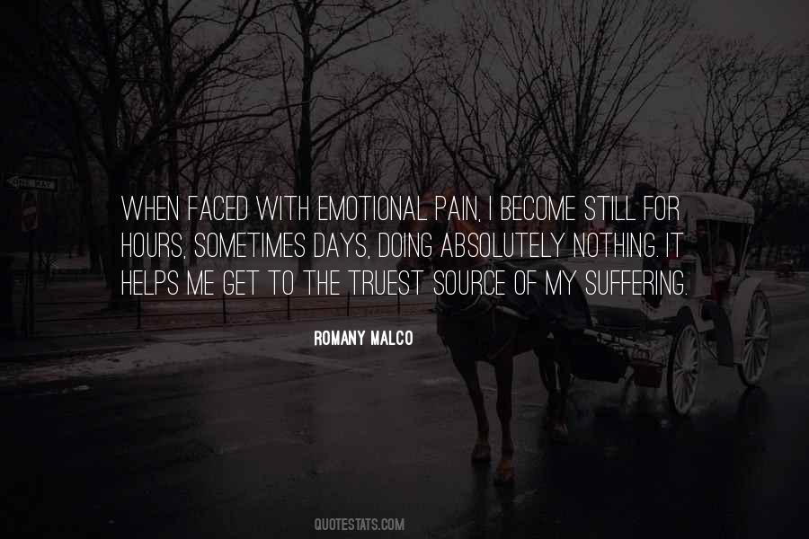 Quotes About Suffering Pain #56537