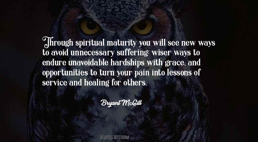 Quotes About Suffering Pain #72519